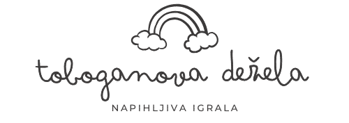 toboganova dežela napihljiva igrala